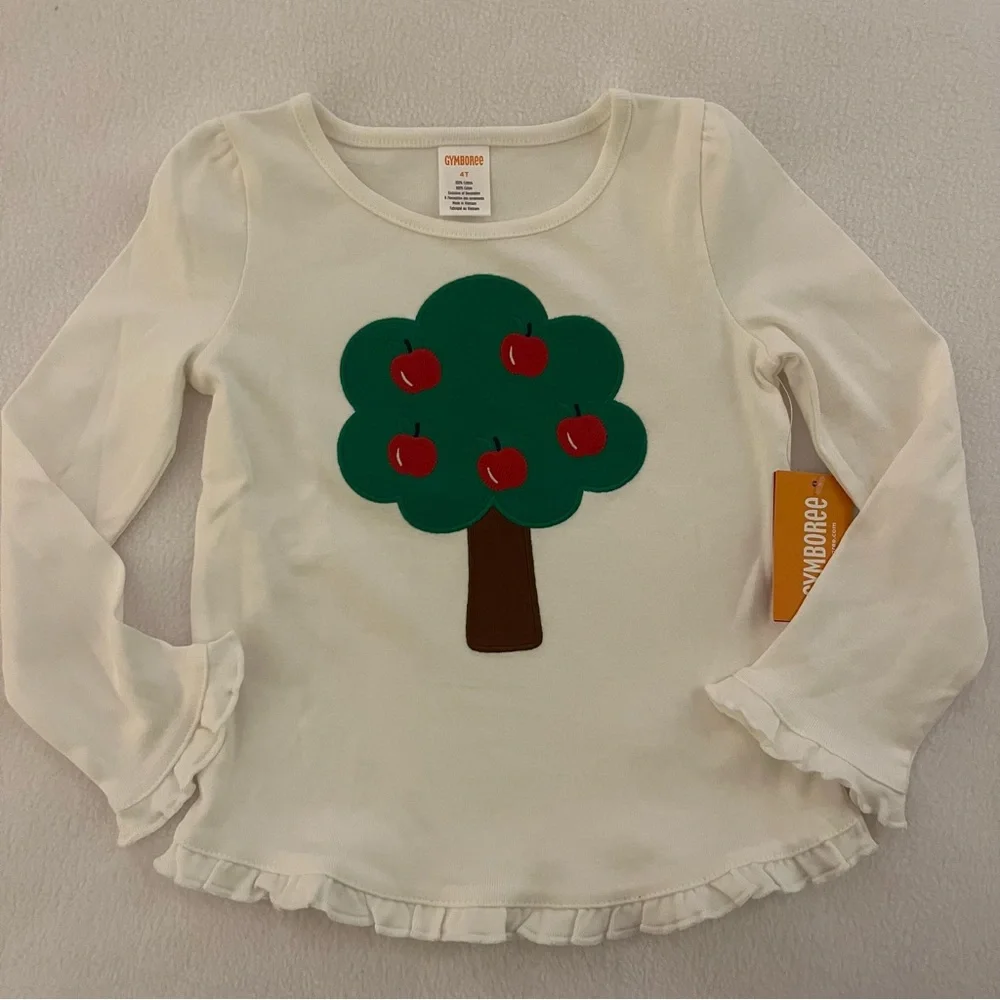 Gymboree Candy Apple Tree Top